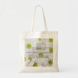 Empath Warrior Positive Quote Encouragement Tote Bag