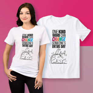 Empathy Advocate Teacher Counsellor Anti-Bullying Tri-Blend Shirt