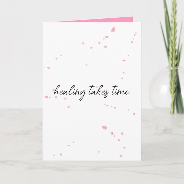 Empathy Card for Sickness, Recovering Patient (Front)