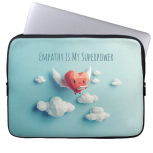 Empathy Is My Superpower UX Designer Electronics B Laptop Sleeve
