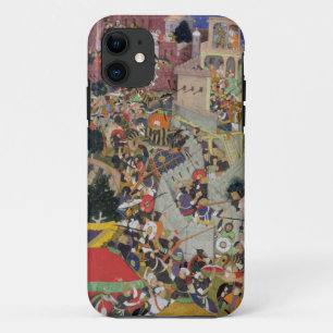 Emperor Akbar (r.1556-1605) shoots Saimal at the S Case-Mate iPhone Case