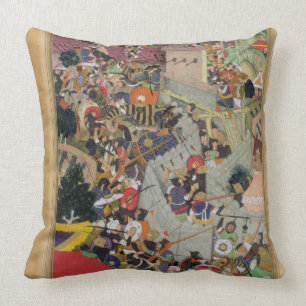 Emperor Akbar (r.1556-1605) shoots Saimal at the S Cushion