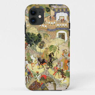 Emperor Akbar's triumphant entry into Surat, from iPhone 11 Case