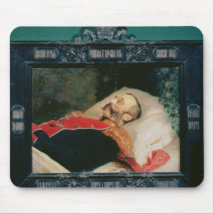 Emperor Alexander II on His Deathbed, 1881 Mouse Pad