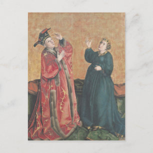 Emperor Augustus  and the Tiburtine Sibyl Postcard