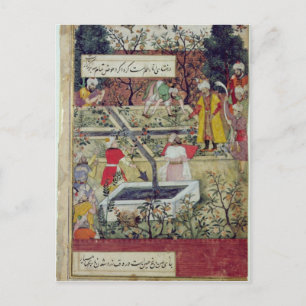 Emperor Babur Postcard