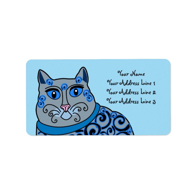Emperor Cat Label (Front)
