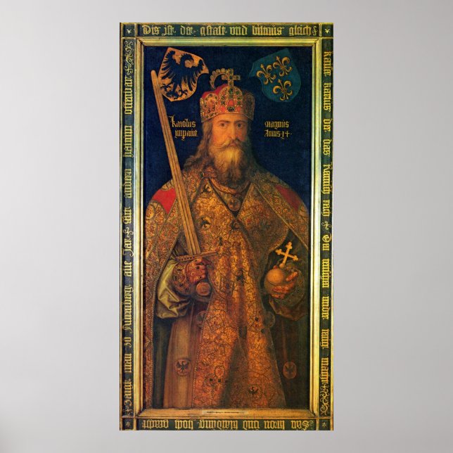 Emperor Charlemagne - Albrecht Durer - c1511 Poster (Front)