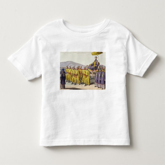 Emperor Ch'ien Lung carried in Triumph, plate 18 f Toddler T-Shirt (Front)