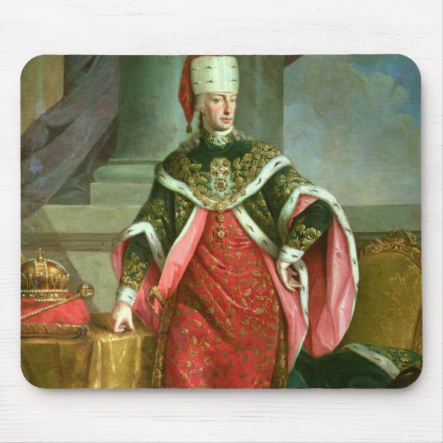 Emperor Francis I  Holy Roman Emperor Mouse Pad (Front)