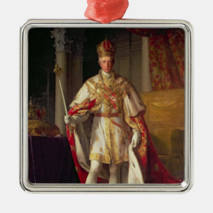 Emperor Franz II of Austria Metal Tree Decoration