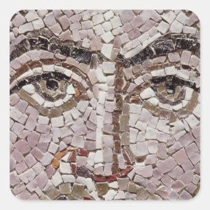 Emperor Justinian I  c.547 AD Square Sticker