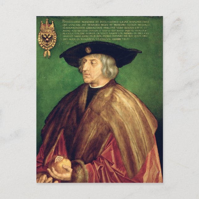Emperor Maximilian I Postcard (Front)