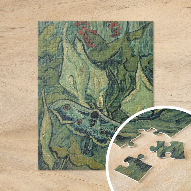 Emperor Moth | Vincent van Gogh Jigsaw Puzzle (Creator Uploaded)