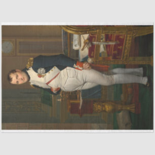 Emperor Napoleon Bonaparte at the Tuileries Tissue Tissue Paper