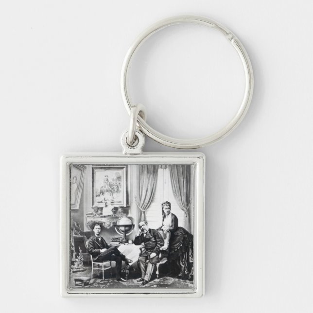 Emperor Napoleon III Key Ring (Front)