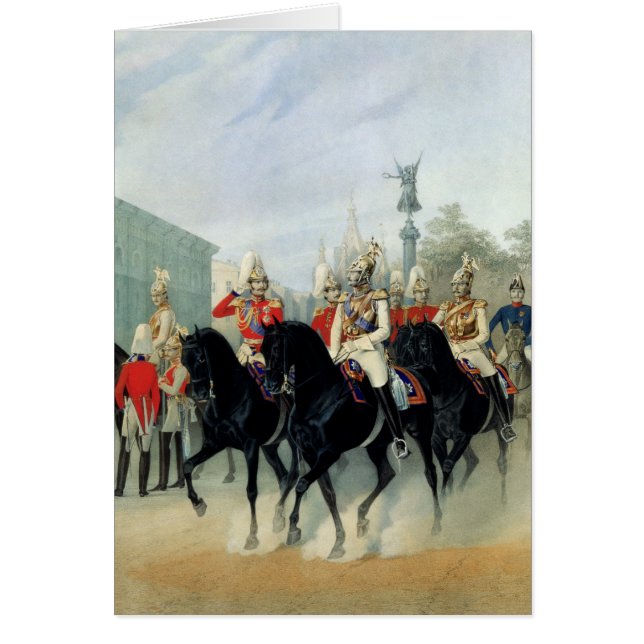 Emperor Nicholas I  and Grand Duke Alexander (Front)