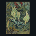 Emperor or Great Peacock Moth Van Gogh Fine Art Poster<br><div class="desc">Great Peacock Moth, Vincent van Gogh, Saint-Rémy, May 1889. Oil on canvas, 33.5 x 24.5 cm. Amsterdam, Van Gogh Museum. F 610, JH 1702 Vincent Willem van Gogh (30 March 1853 – 29 July 1890) was a Dutch Post-Impressionist artist. Some of his paintings are now among the world's best known,...</div>
