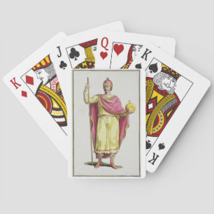 Emperor Otto III (980-1002), engraved by Pierre Du Playing Cards