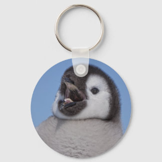 Emperor Penguin Chick Key Ring
