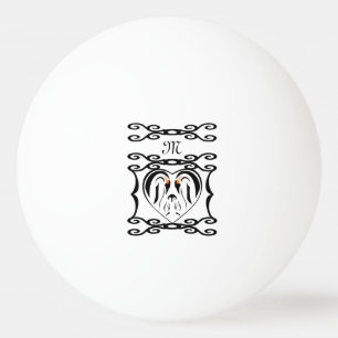 Emperor Penguin Forever Love Birds Ping Pong Ball