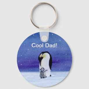 Emperor Penguin Key Ring