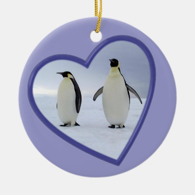 Emperor Penguin Ornament (Front)