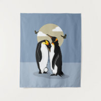 Emperor penguin parents