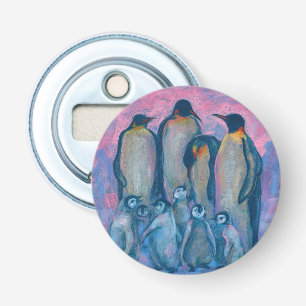 Emperor Penguins, Antarctic Birds Parents and Kids Bottle Opener