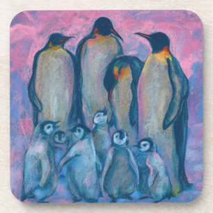 Emperor Penguins, Antarctic Birds Parents and Kids Coaster