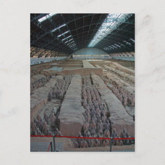Emperor Qin's terracotta army Xian China Postcard