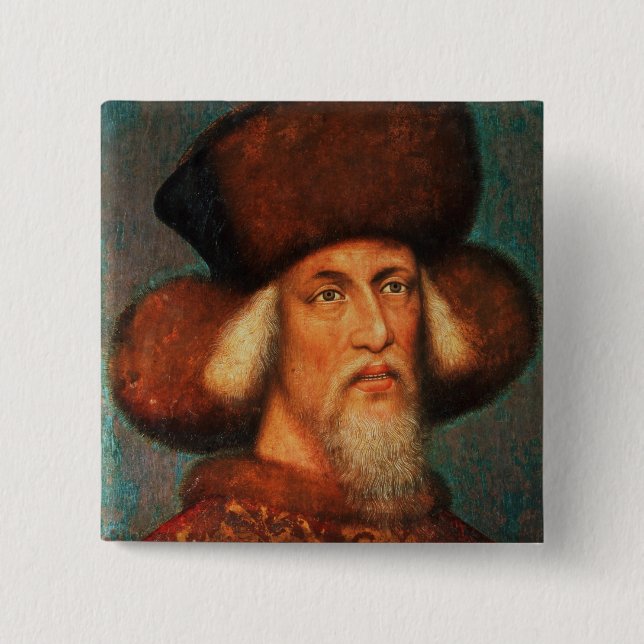 Emperor Sigismund , 1433 15 Cm Square Badge (Front)