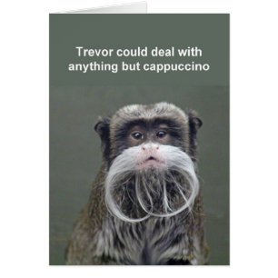 Emperor tamarin card