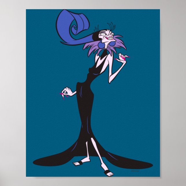 Emperors New Groove Yzma  Poster (Front)