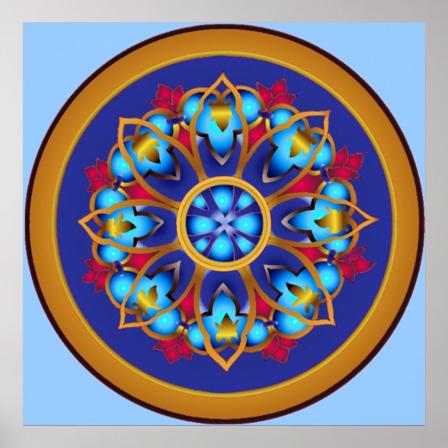 Emperor's Wheel Print (Front)