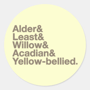 Empids! Classic Round Sticker