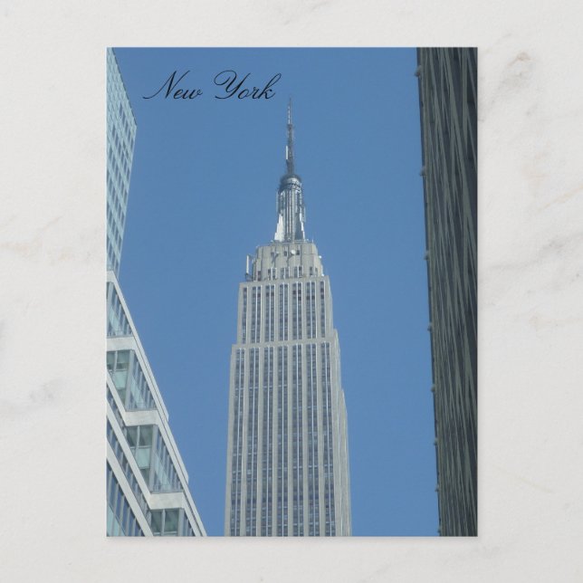 empire bldg postcard (Front)
