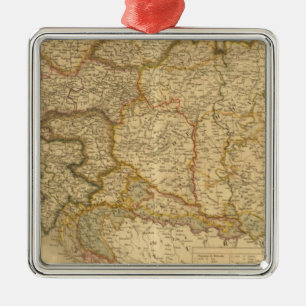 Empire Maps Metal Tree Decoration