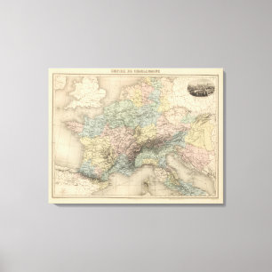 Empire of Charlemagne Canvas Print