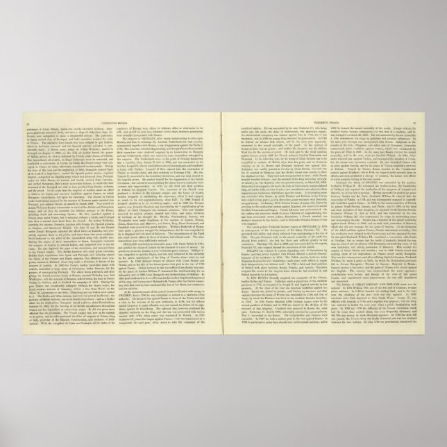 Empire of Napoleon Bonaparte 1811 AD 4 Poster (Front)