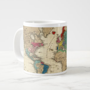 Empire of Napoleon Bonaparte 1811 AD Large Coffee Mug