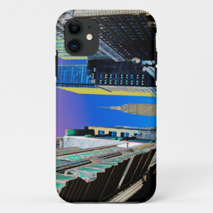 Empire Sate Building from 42nd St New York Poster  Case-Mate iPhone Case