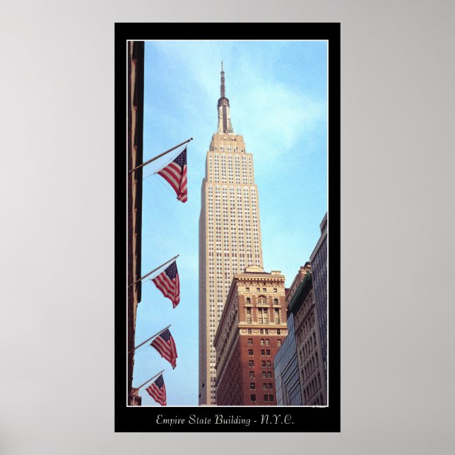 Empire State Bldg. Poster (Front)