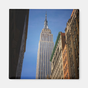Empire State Building Against The Sky, NYC Magnet