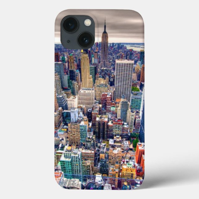 Empire State Building and Midtown Manhattan Case-Mate iPhone Case (Back)