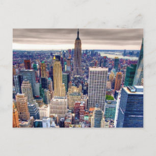 Empire State Building and Midtown Manhattan Postcard