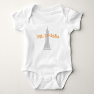 Empire State Building Baby Bodysuit