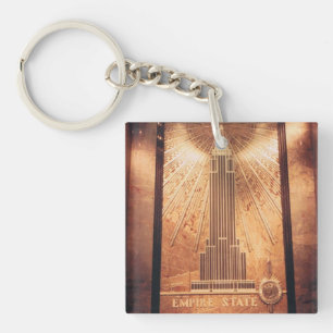 Empire State Building Key Chain