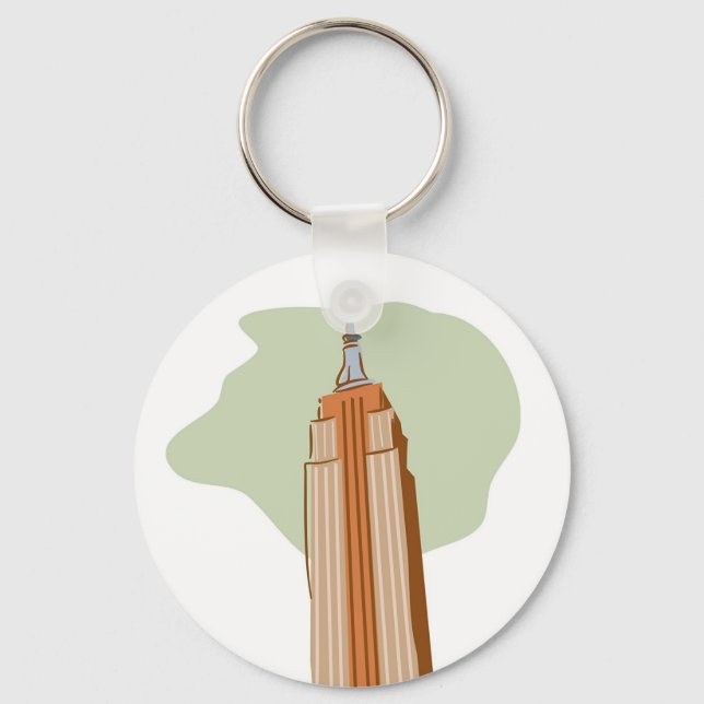 Empire State Building Key Ring (Front)