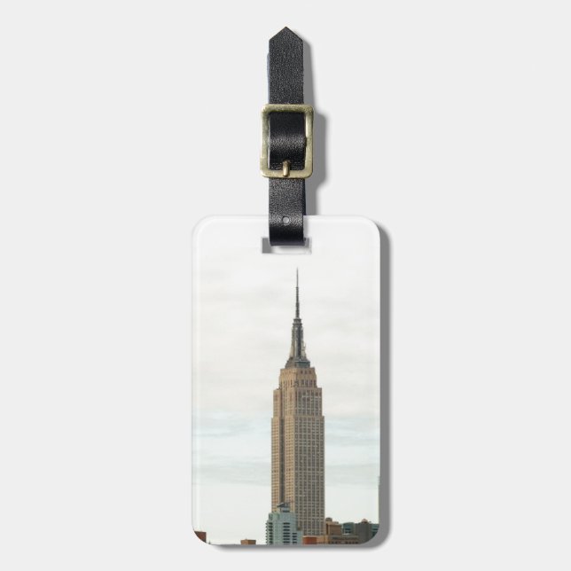 Empire State Building Luggage Tag (Front Vertical)